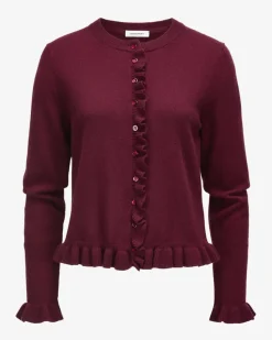 Cashmere-Strickjacke