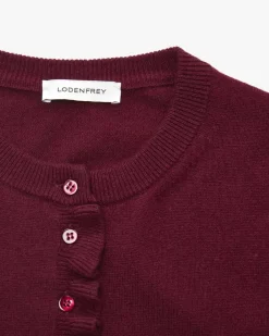 Cashmere-Strickjacke