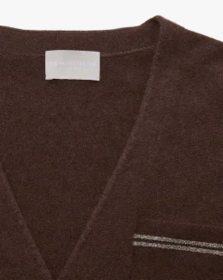 Cashmere-Strickjacke