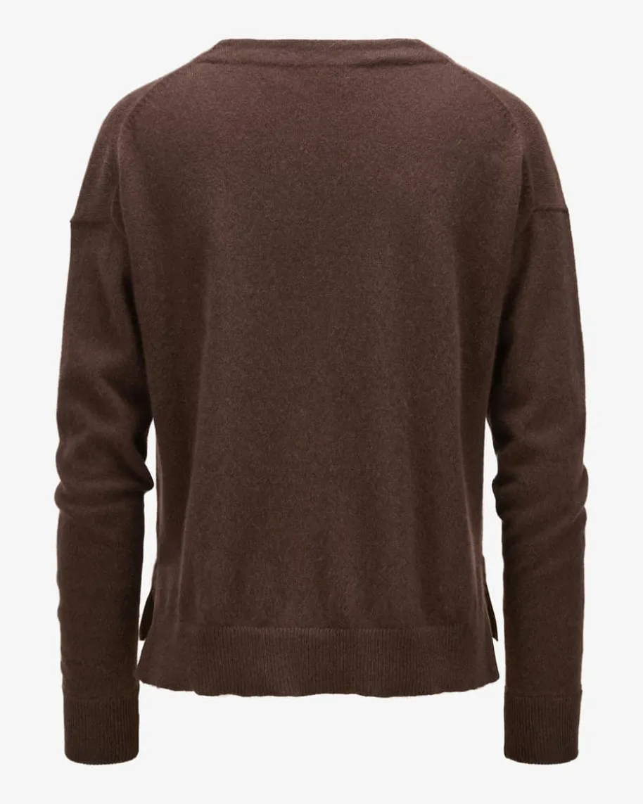 Cashmere-Strickjacke