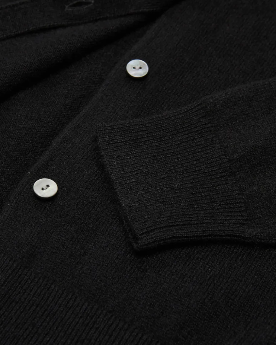 Cashmere-Strickjacke