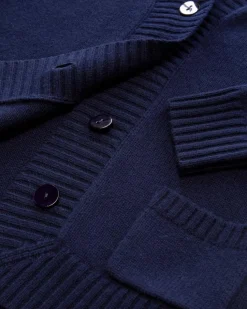 Cashmere-Strickjacke