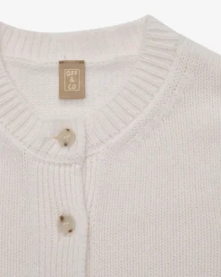 Cashmere-Strickjacke