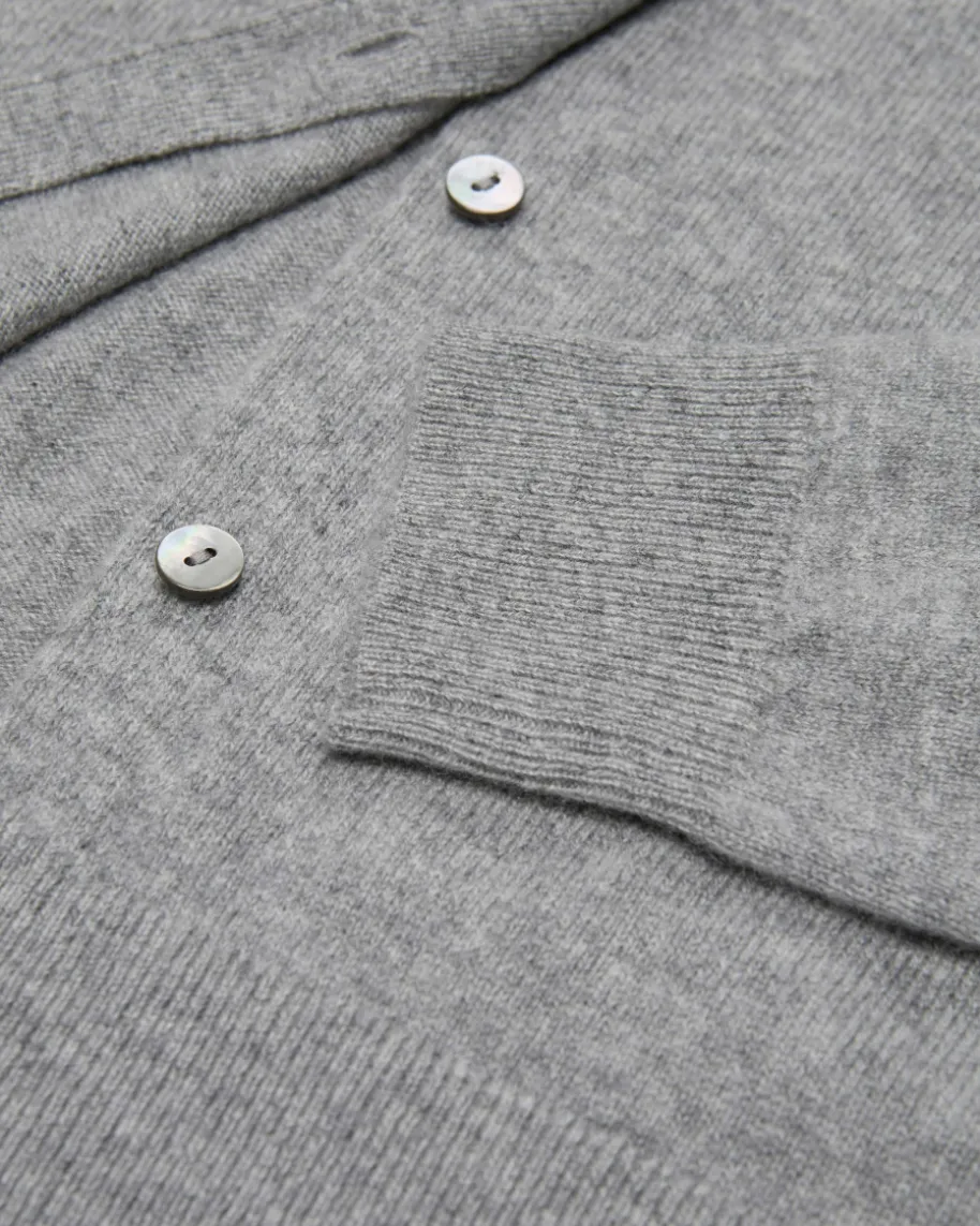 Cashmere-Strickjacke