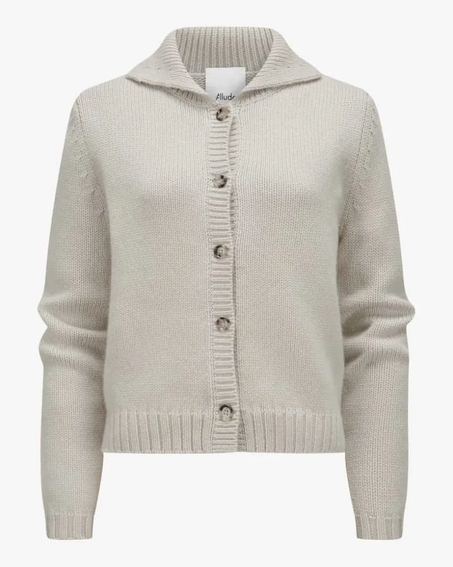 Cashmere-Strickjacke