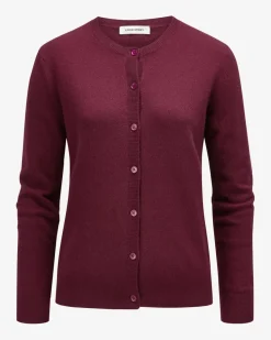 Cashmere-Strickjacke