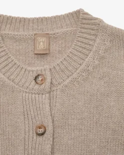 Cashmere-Strickjacke