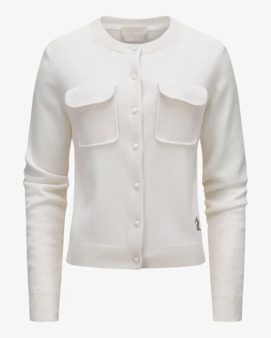 Cashmere-Strickjacke