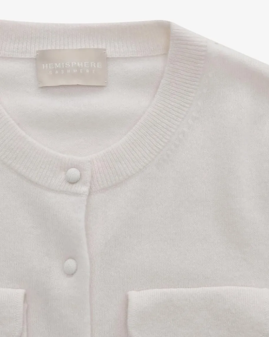 Cashmere-Strickjacke