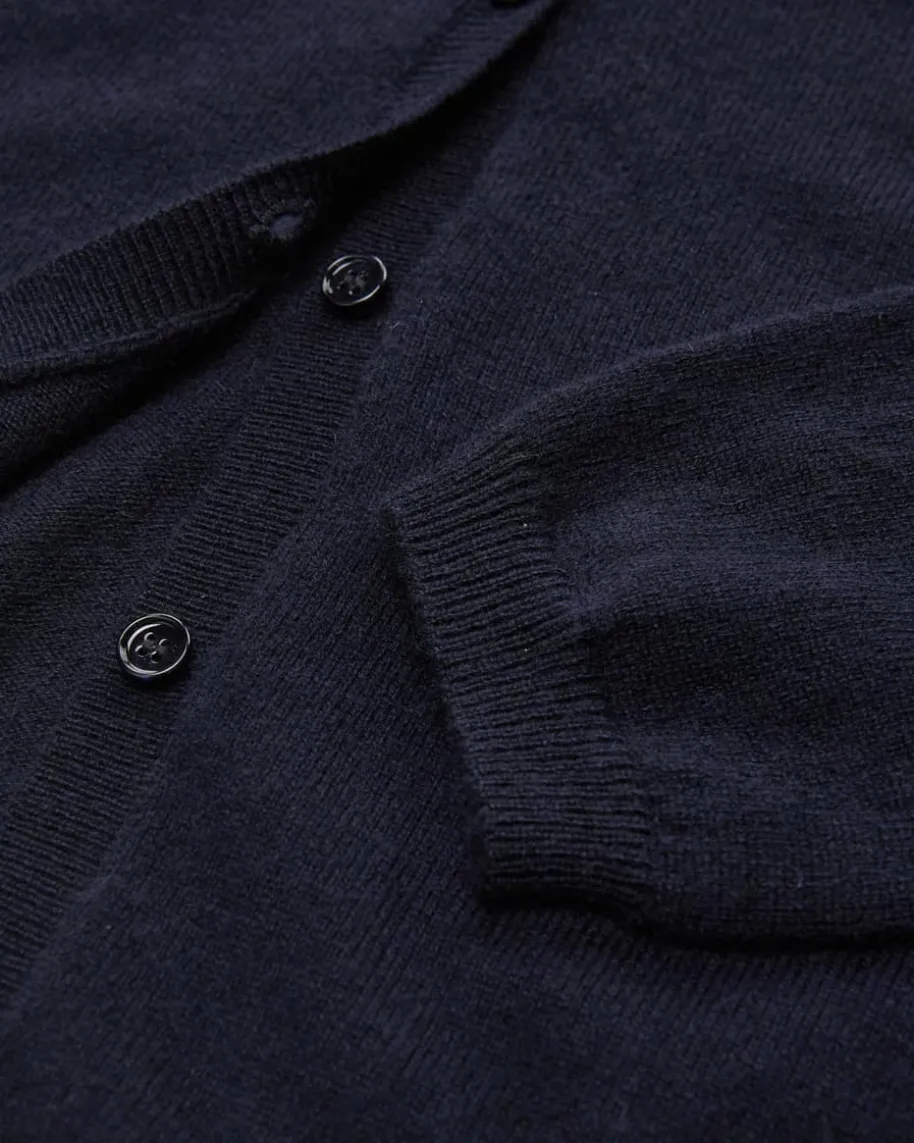 Cashmere-Strickjacke