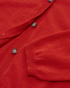 Cashmere-Strickjacke