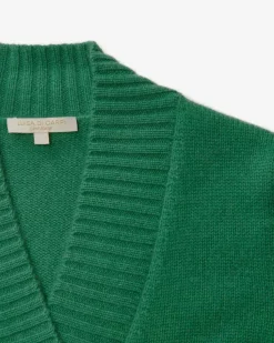 Cashmere-Strickjacke