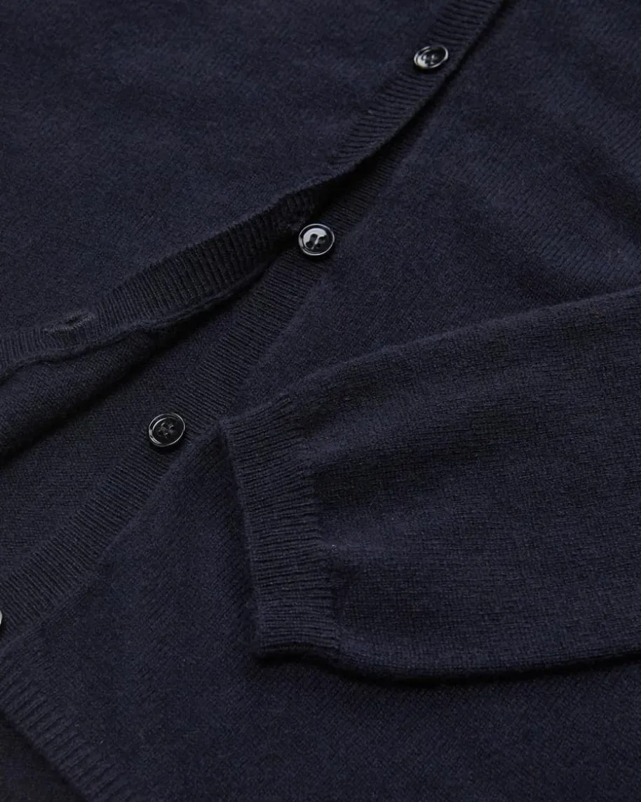 Cashmere-Strickjacke