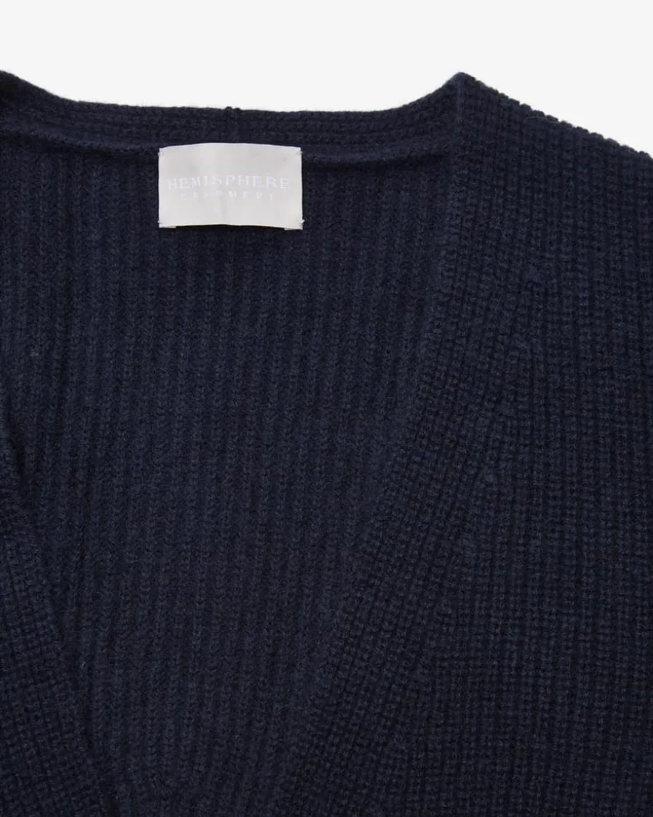 Cashmere-Strickjacke