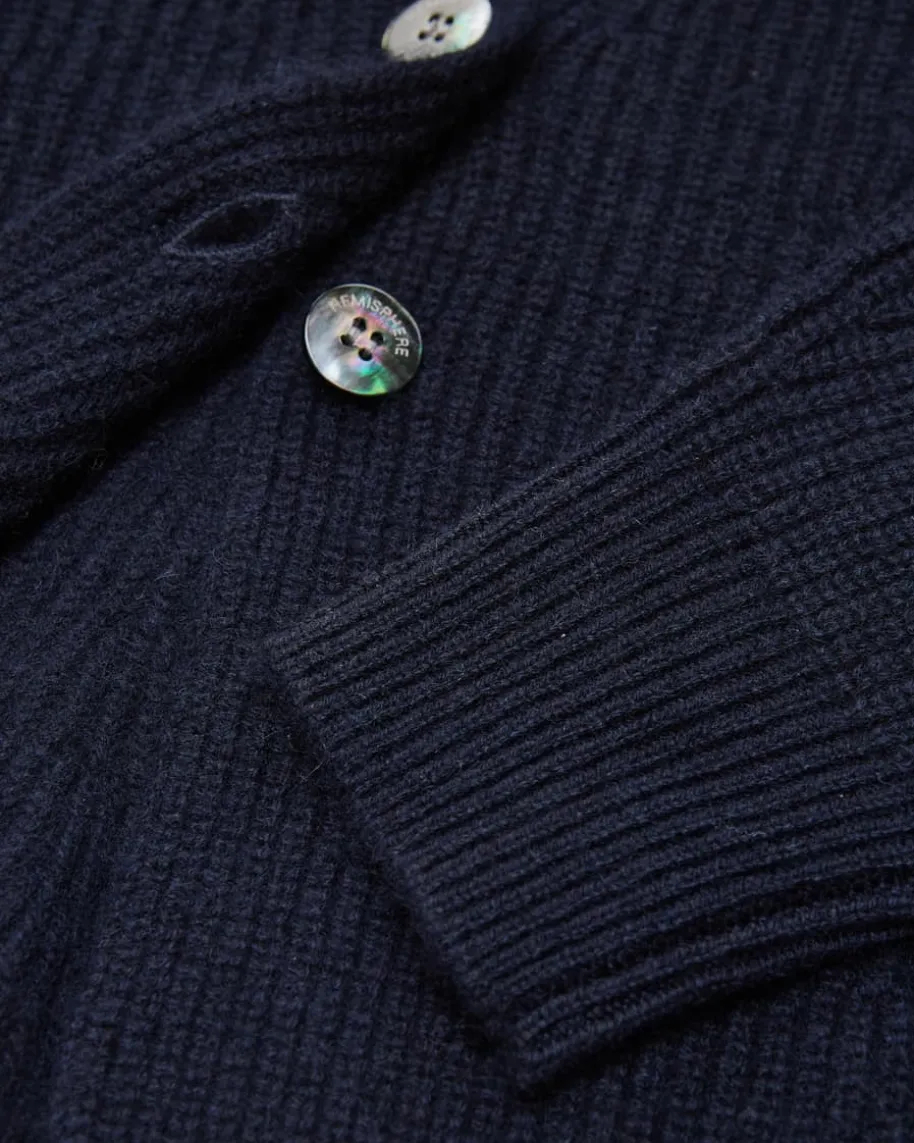 Cashmere-Strickjacke