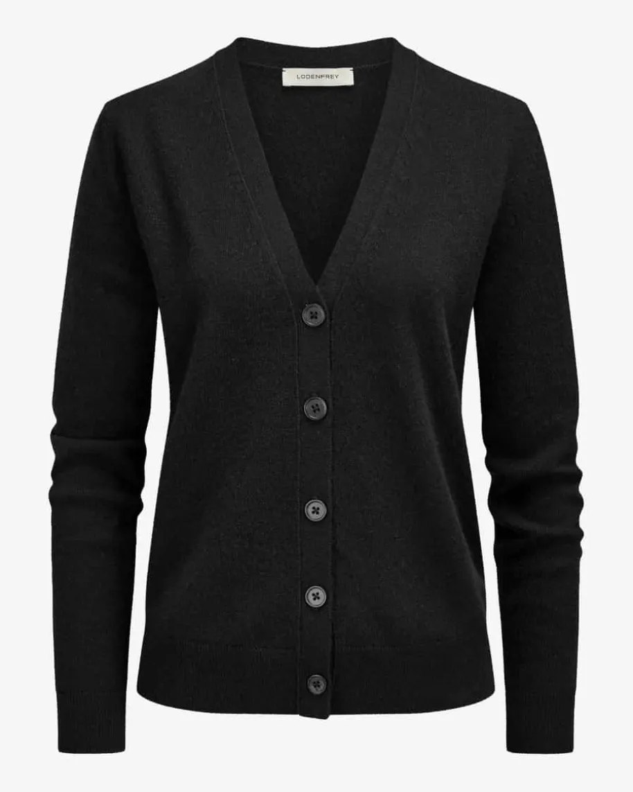 Cashmere-Strickjacke