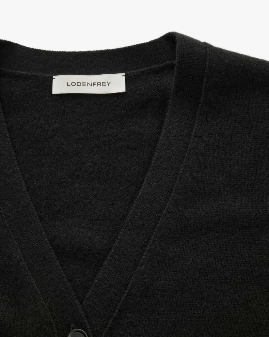 Cashmere-Strickjacke