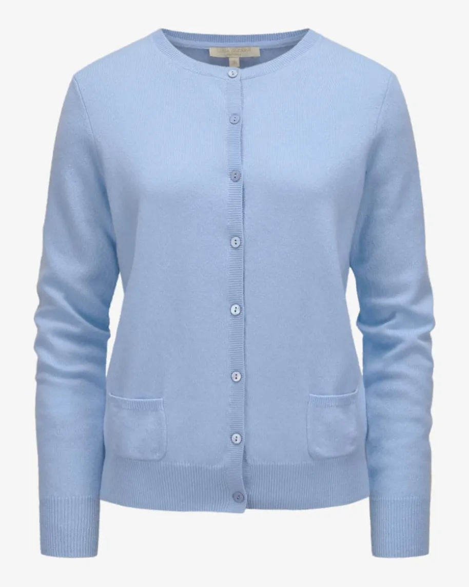 Cashmere-Strickjacke