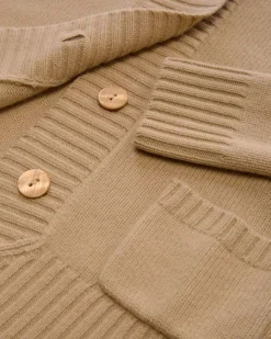 Cashmere-Strickjacke