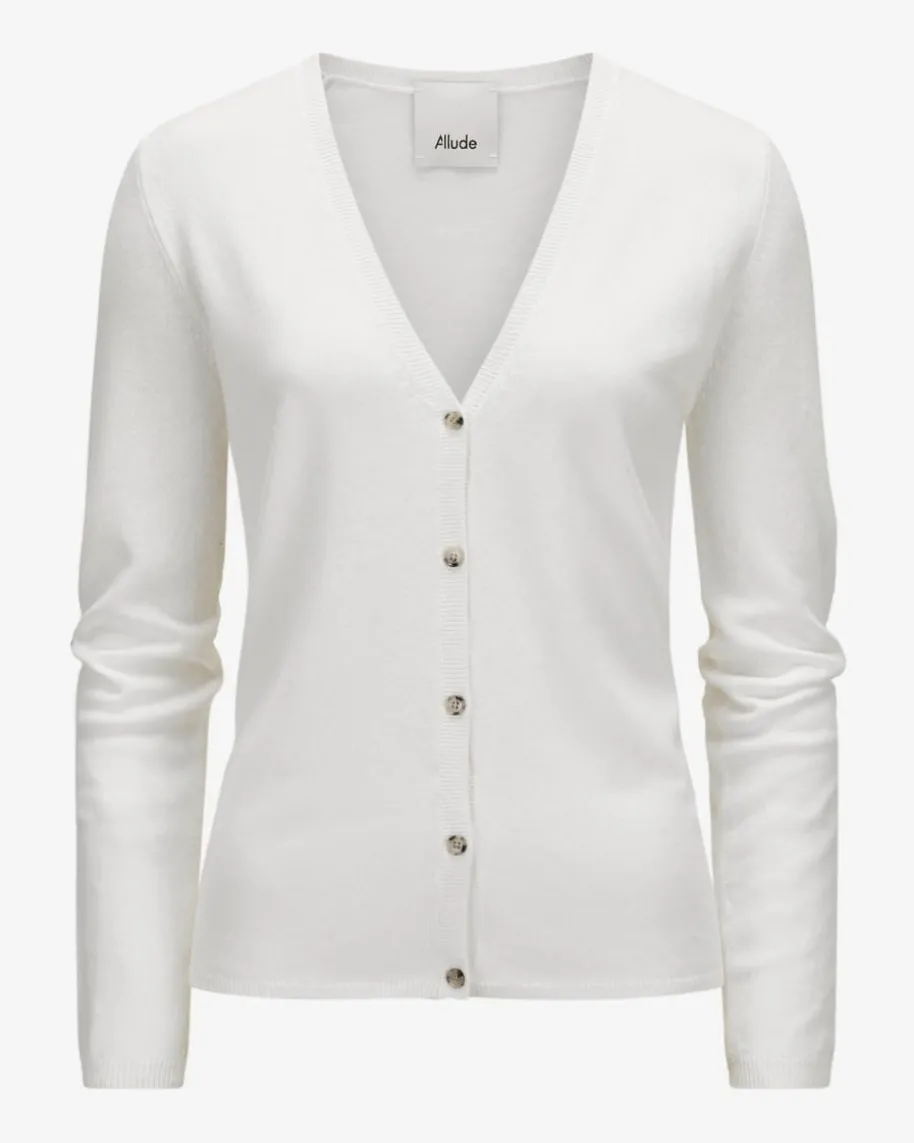 Cashmere-Strickjacke