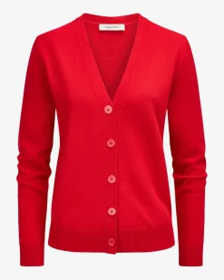 Cashmere-Strickjacke