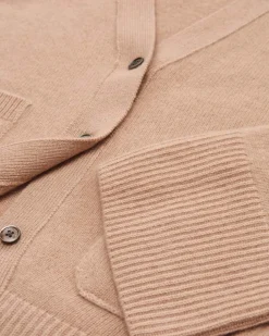 Cashmere-Strickjacke