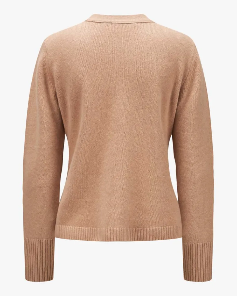 Cashmere-Strickjacke