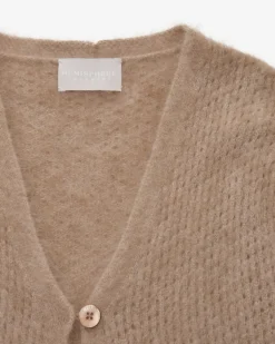 Cashmere-Strickjacke