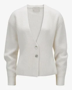 Cashmere-Strickjacke