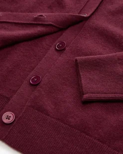 Cashmere-Strickjacke