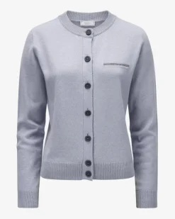 Cashmere-Strickjacke