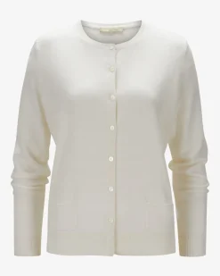 Cashmere-Strickjacke