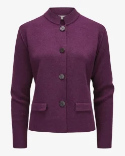 Cashmere-Strickjacke