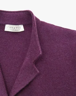 Cashmere-Strickjacke