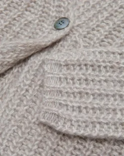 Cashmere-Strickjacke