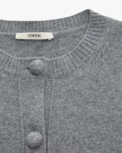 Cashmere-Strickjacke