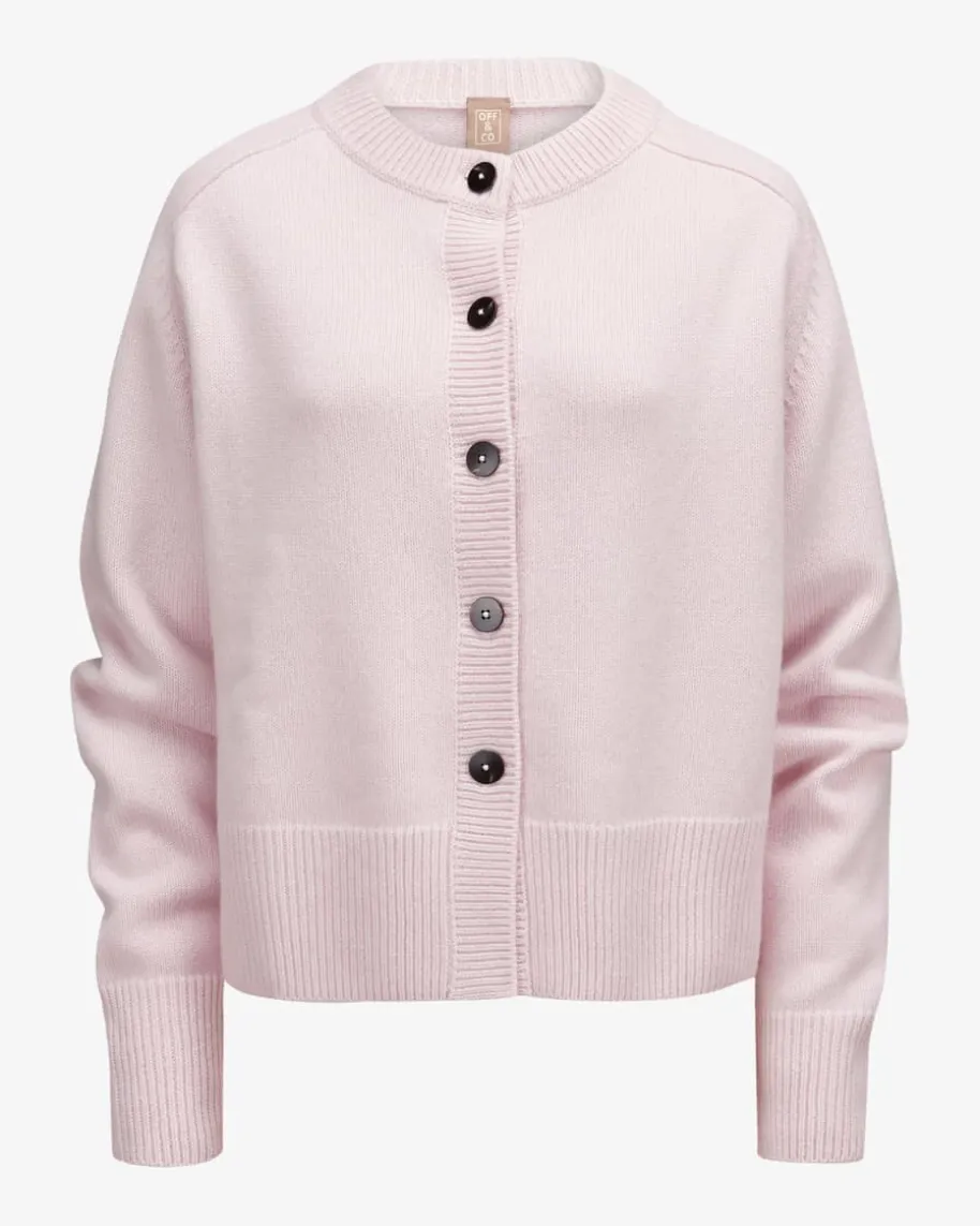 Cashmere-Strickjacke