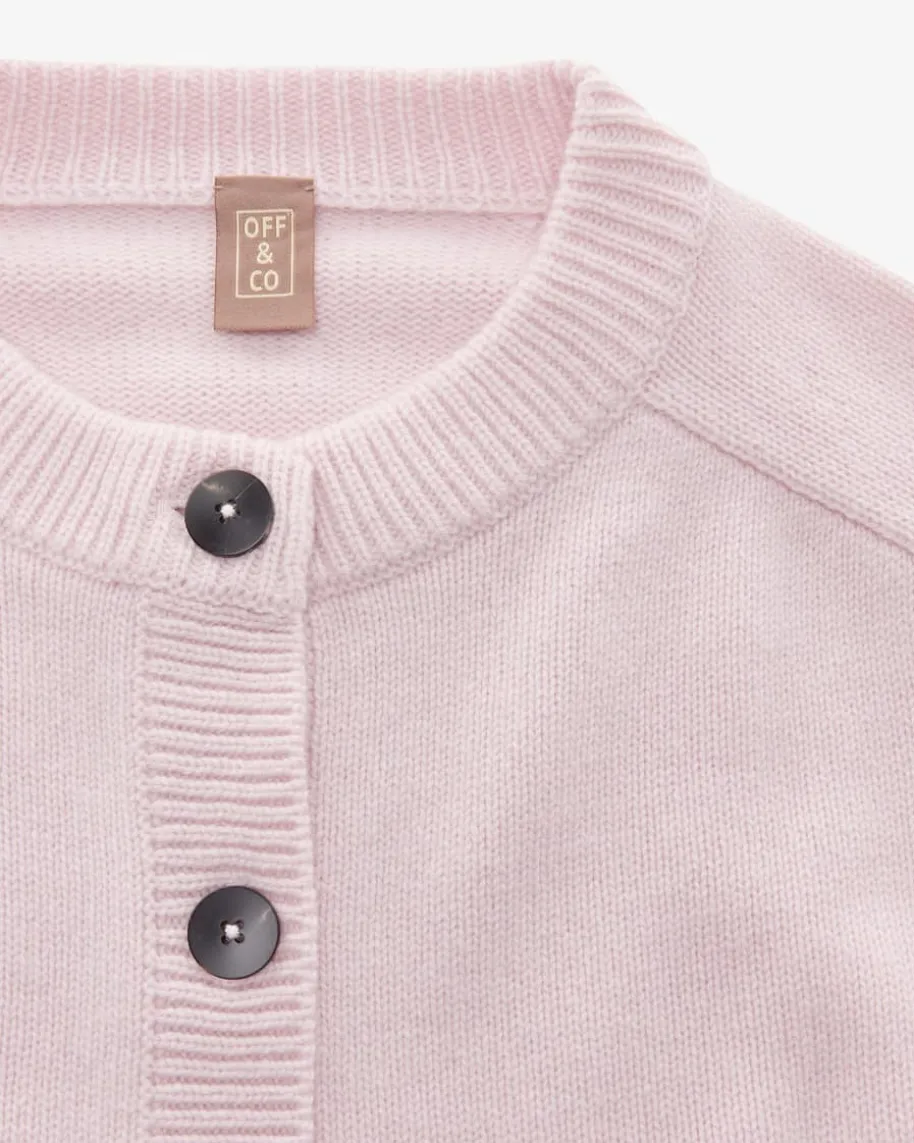 Cashmere-Strickjacke