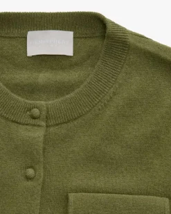 Cashmere-Strickjacke