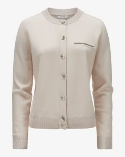 Cashmere-Strickjacke