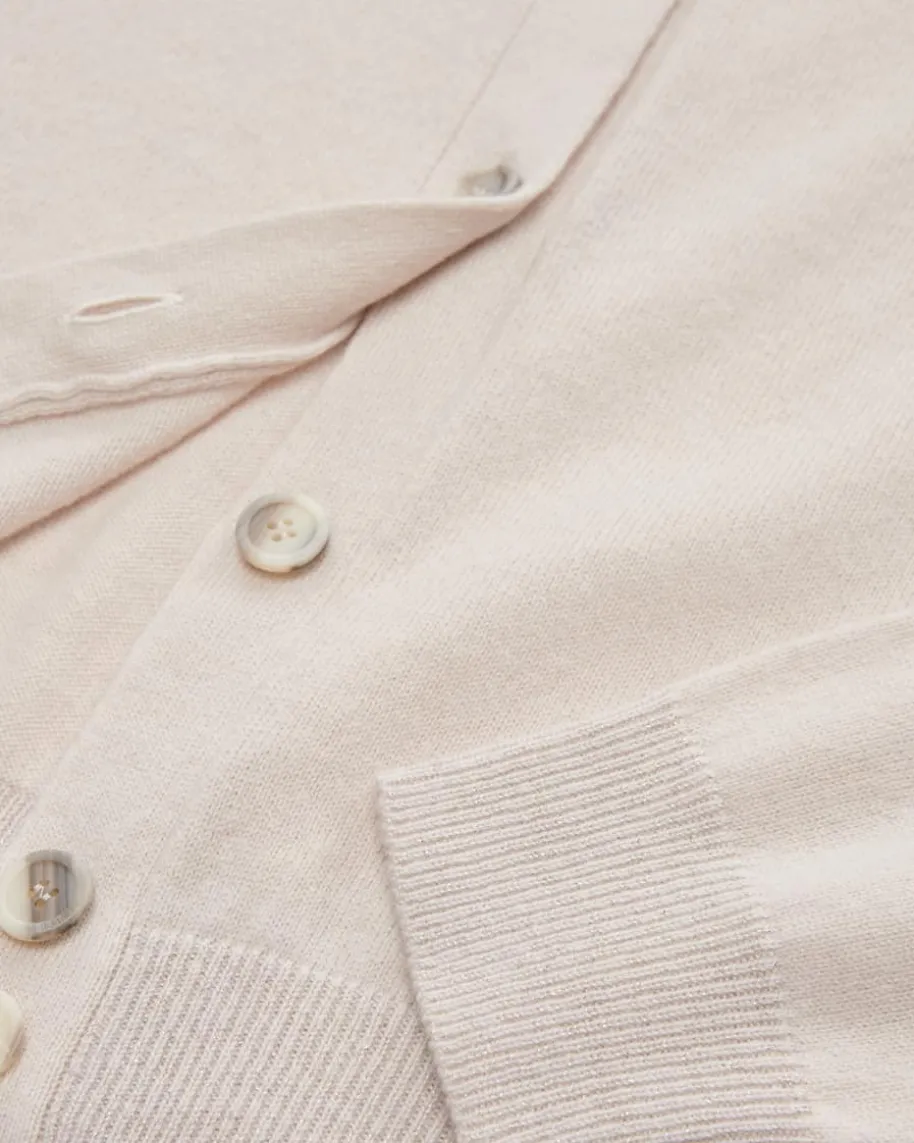 Cashmere-Strickjacke