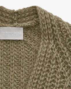 Cashmere-Strickjacke