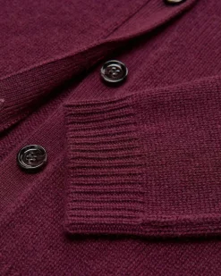 Cashmere-Strickjacke