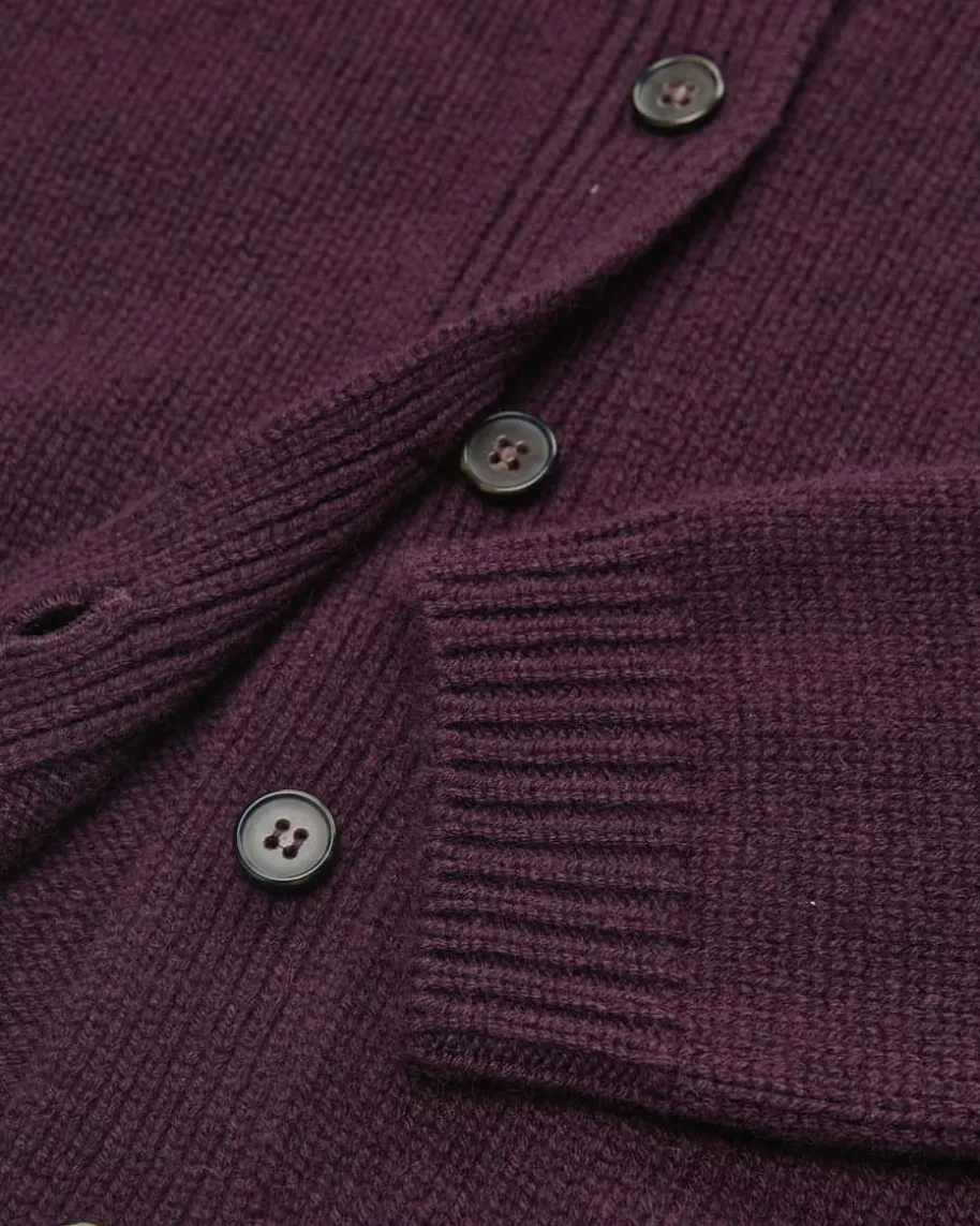 Cashmere-Strickjacke