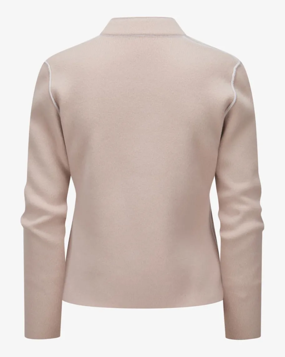 Cashmere-Wende-Strickjacke