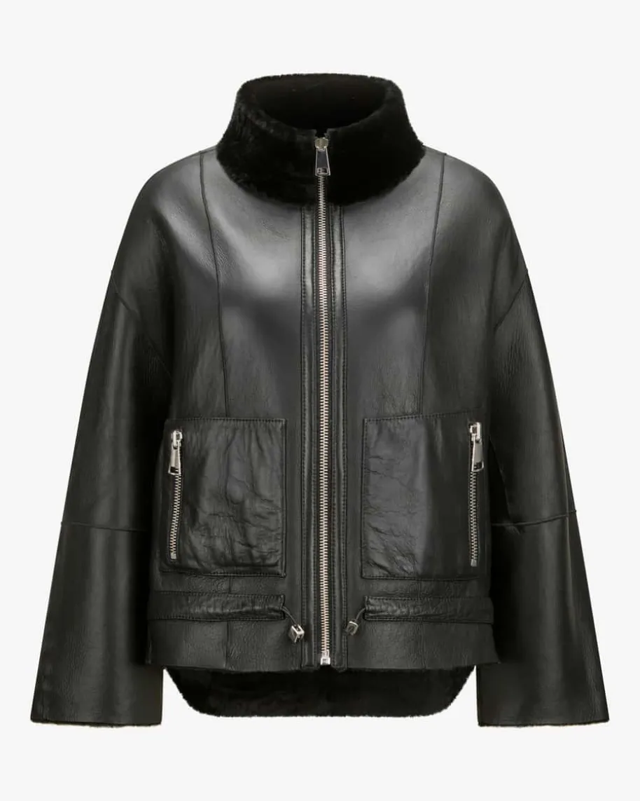 Chloe Wende-Lammfelljacke