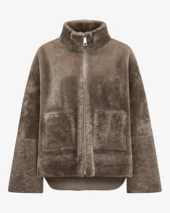 Chloe Wende-Lammfelljacke