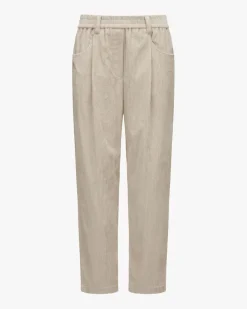 7/8-Cordhose aus Baumwolle