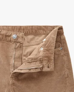 7/8-Cordhose aus Baumwoll-Mix