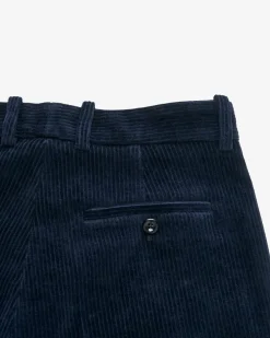 7/8-Cordhose aus Baumwoll-Mix